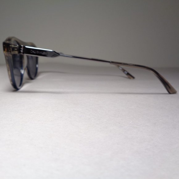 Calvin Klein CK20701S Taupe Blue Horn New Women\'s Sunglasses main image 13